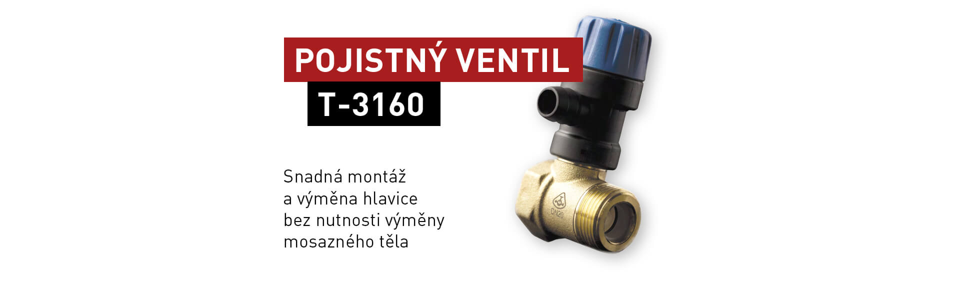 Pojistný ventil T-3160