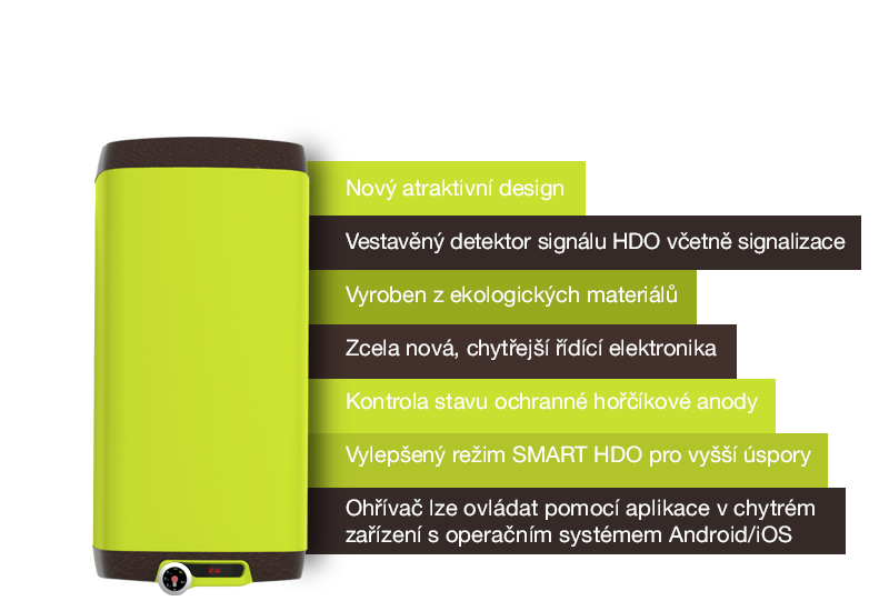 inteligentní ohřívač vody OKHE SMART